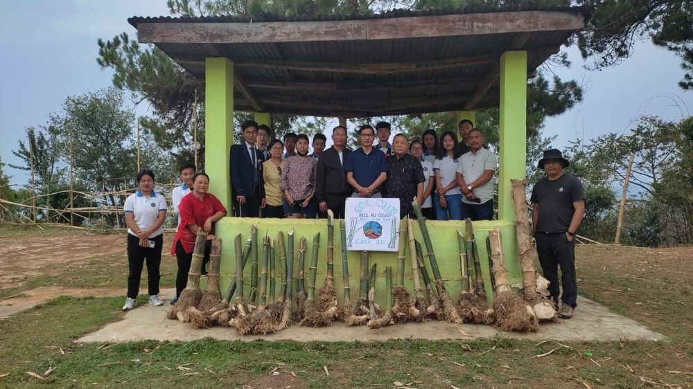 Participants during the celebration of World Earth Day held at FAC premises on April 22. (Morung Photo)